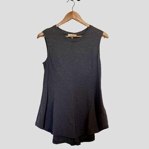 Gray Sleeveless Women's Tank Top